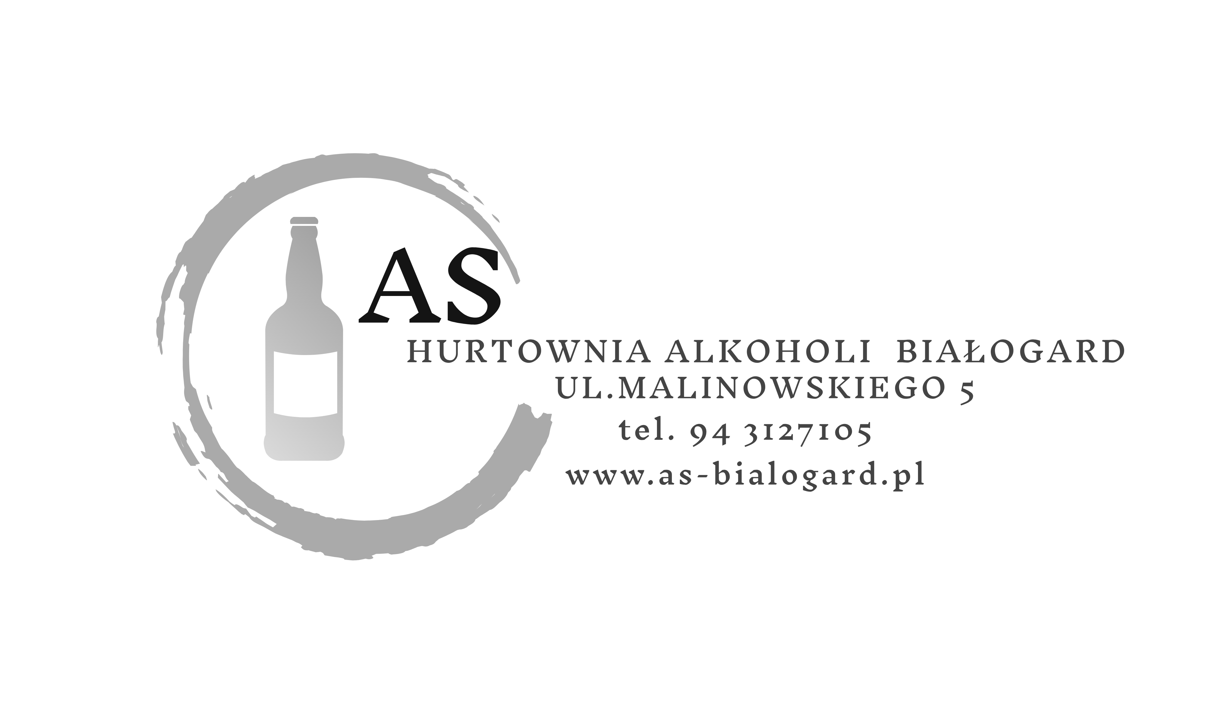 Logo AS-Białogard - Hurtownia alkoholi w Białogardzie