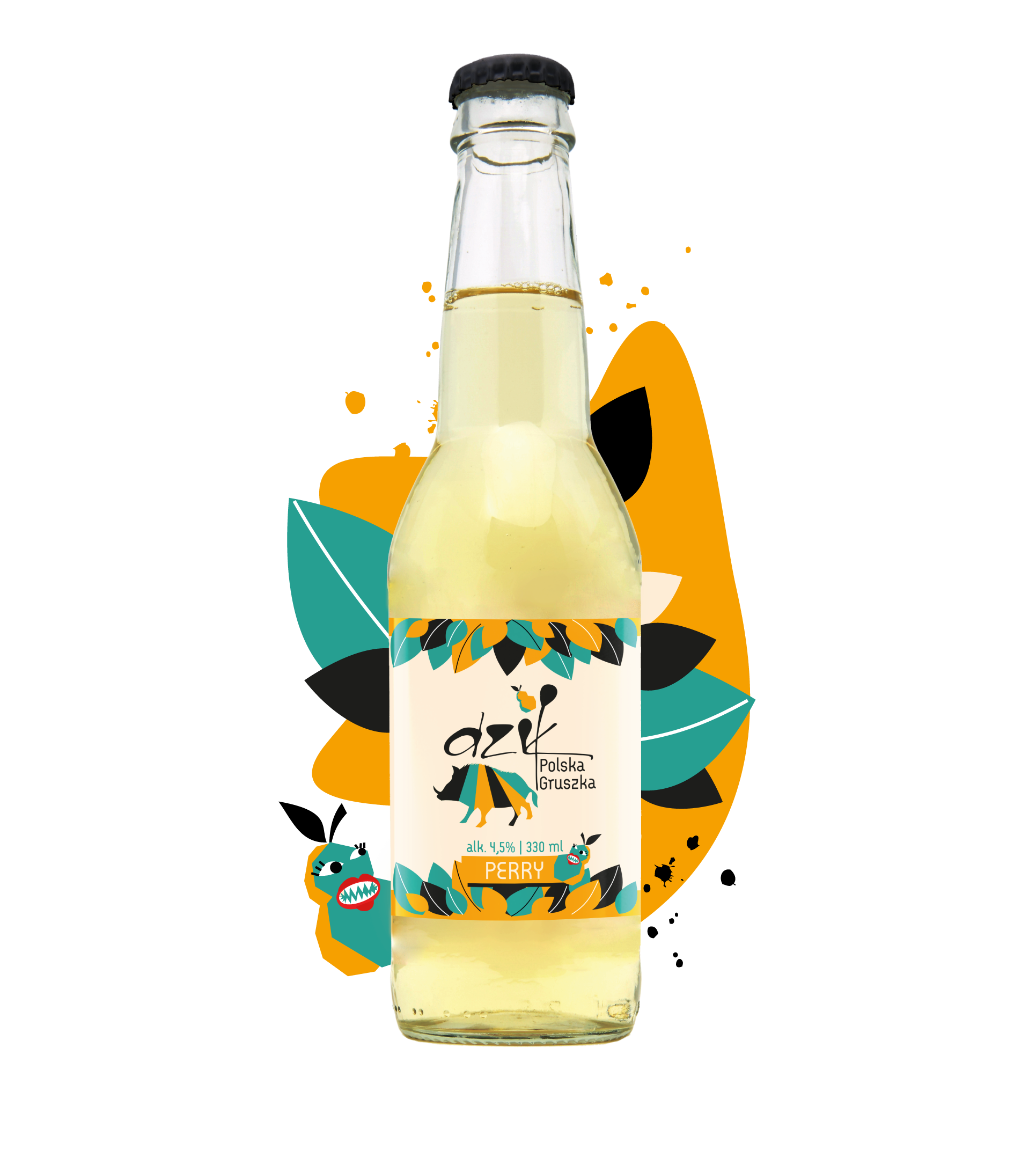 Dzik Perry Polska Gruszka 4,5% 330 ml